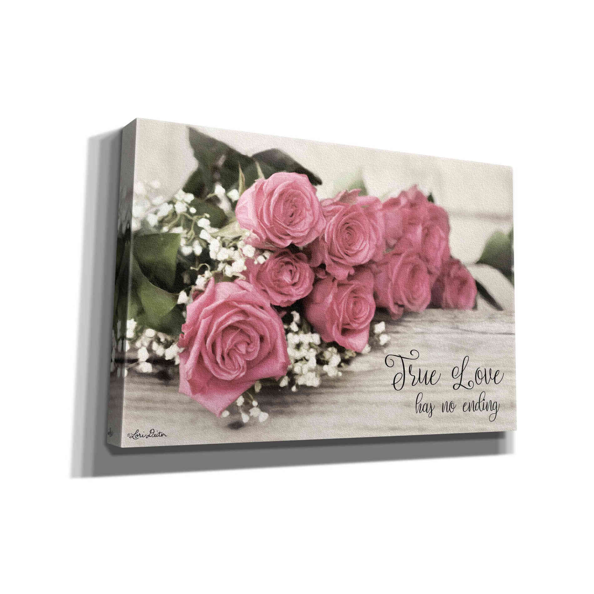 'True Love' by Lori Deiter, Canvas Wall Art