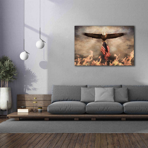 Image of 'Blaze of Glory' by Lori Deiter, Canvas Wall Art,60 x 40