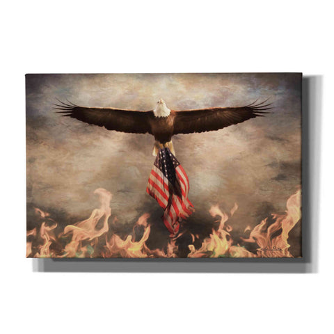 Image of 'Blaze of Glory' by Lori Deiter, Canvas Wall Art