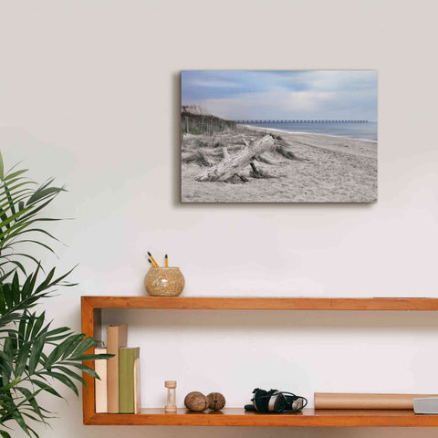 Image of 'Outer Banks Beach' by Lori Deiter, Canvas Wall Art,18 x 12