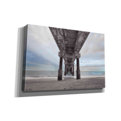 Image of 'Beneath the Outer Banks Beach Pier' by Lori Deiter, Canvas Wall Art
