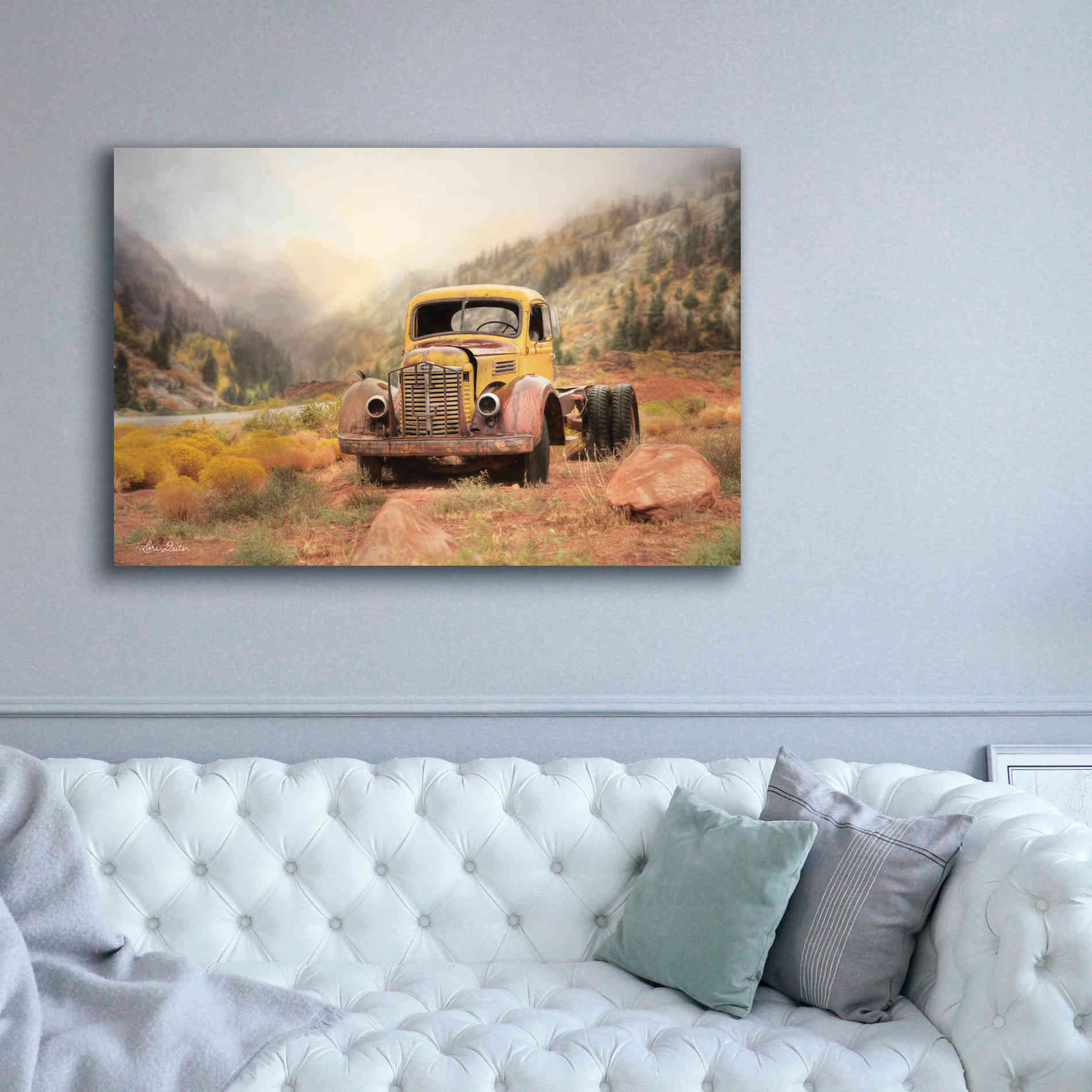 'Southwestern Relic' by Lori Deiter, Canvas Wall Art,60 x 40