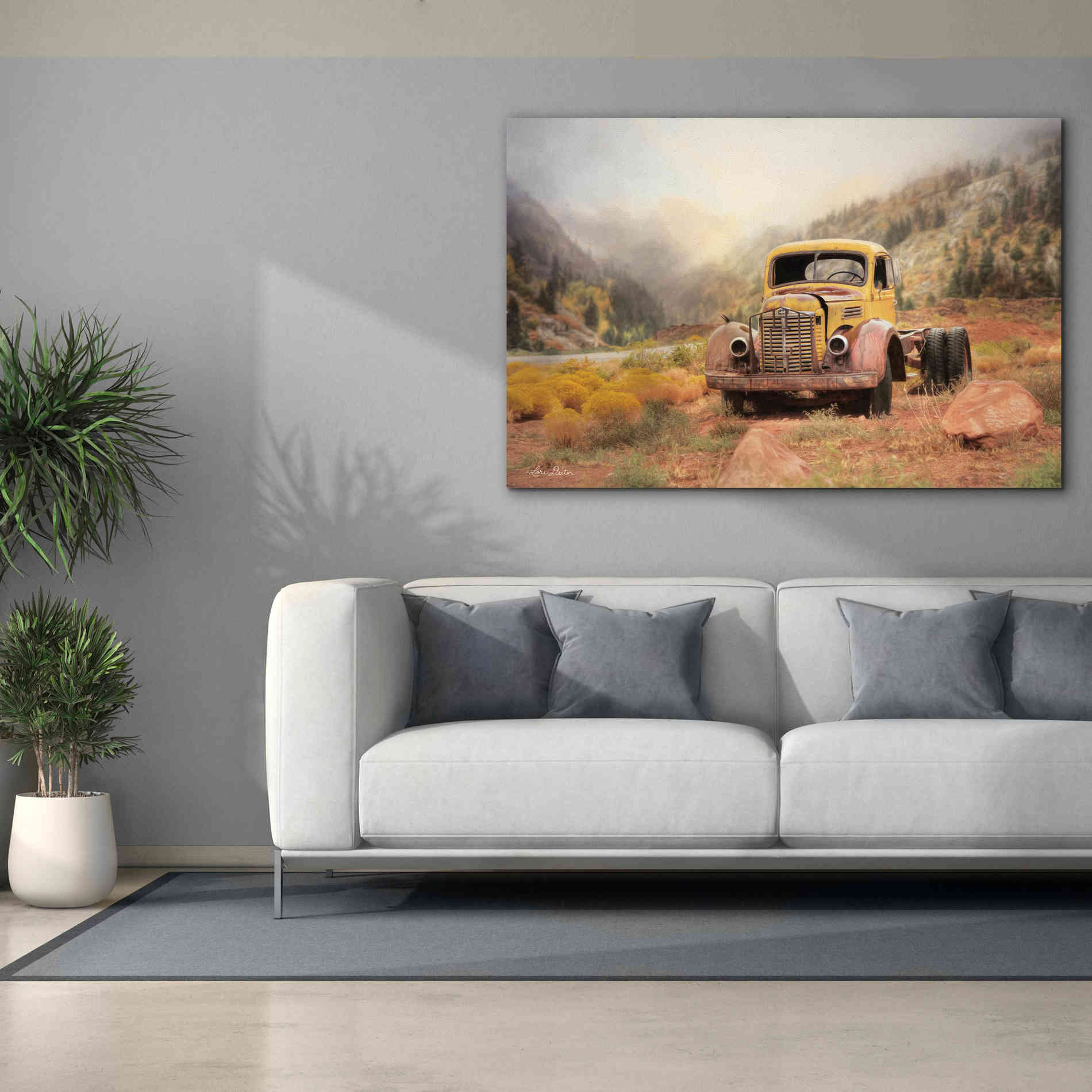 'Southwestern Relic' by Lori Deiter, Canvas Wall Art,60 x 40