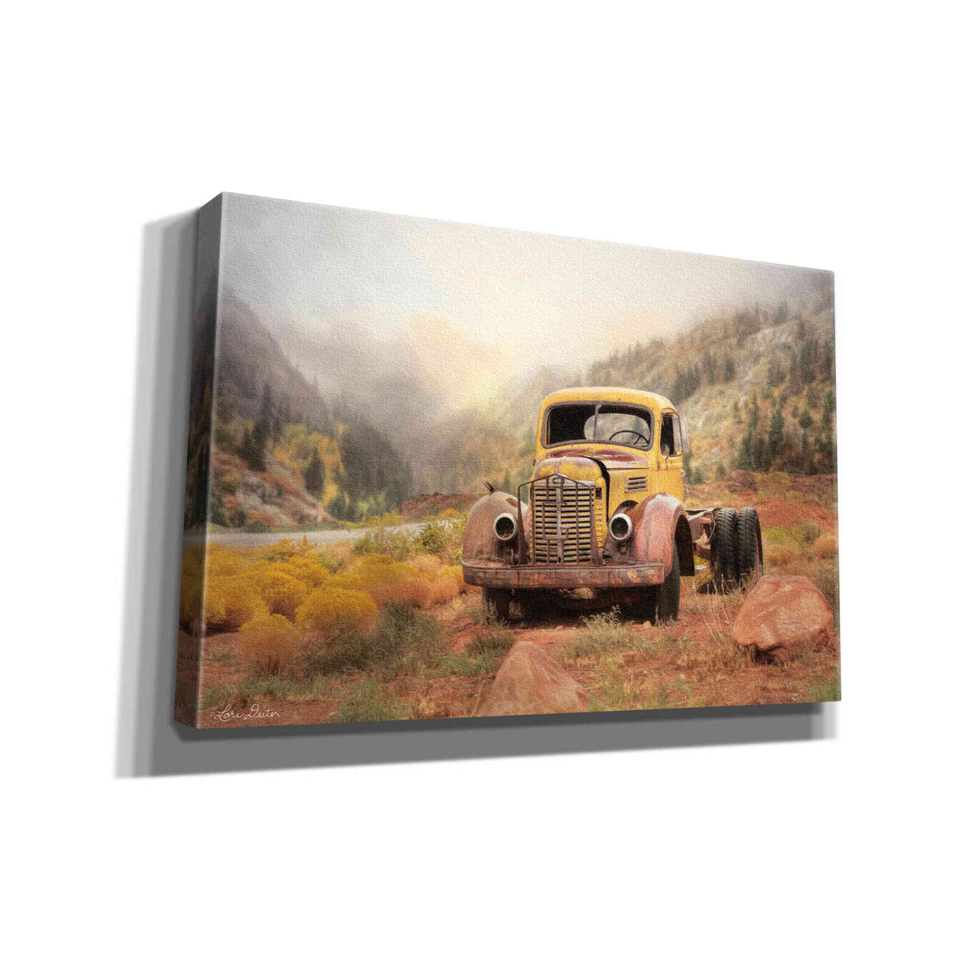 'Southwestern Relic' by Lori Deiter, Canvas Wall Art