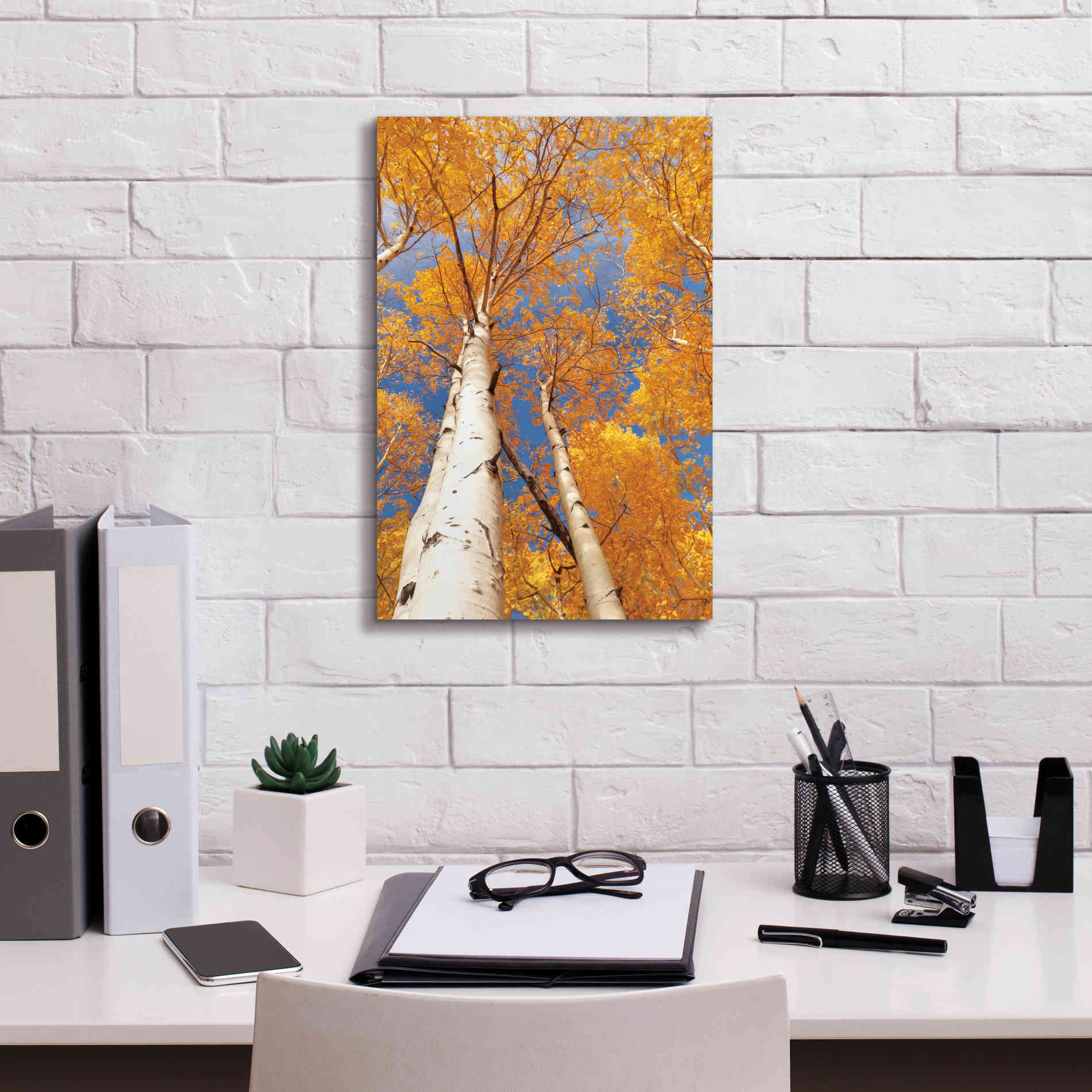 'Aspen I' by Lori Deiter, Canvas Wall Art,12 x 18
