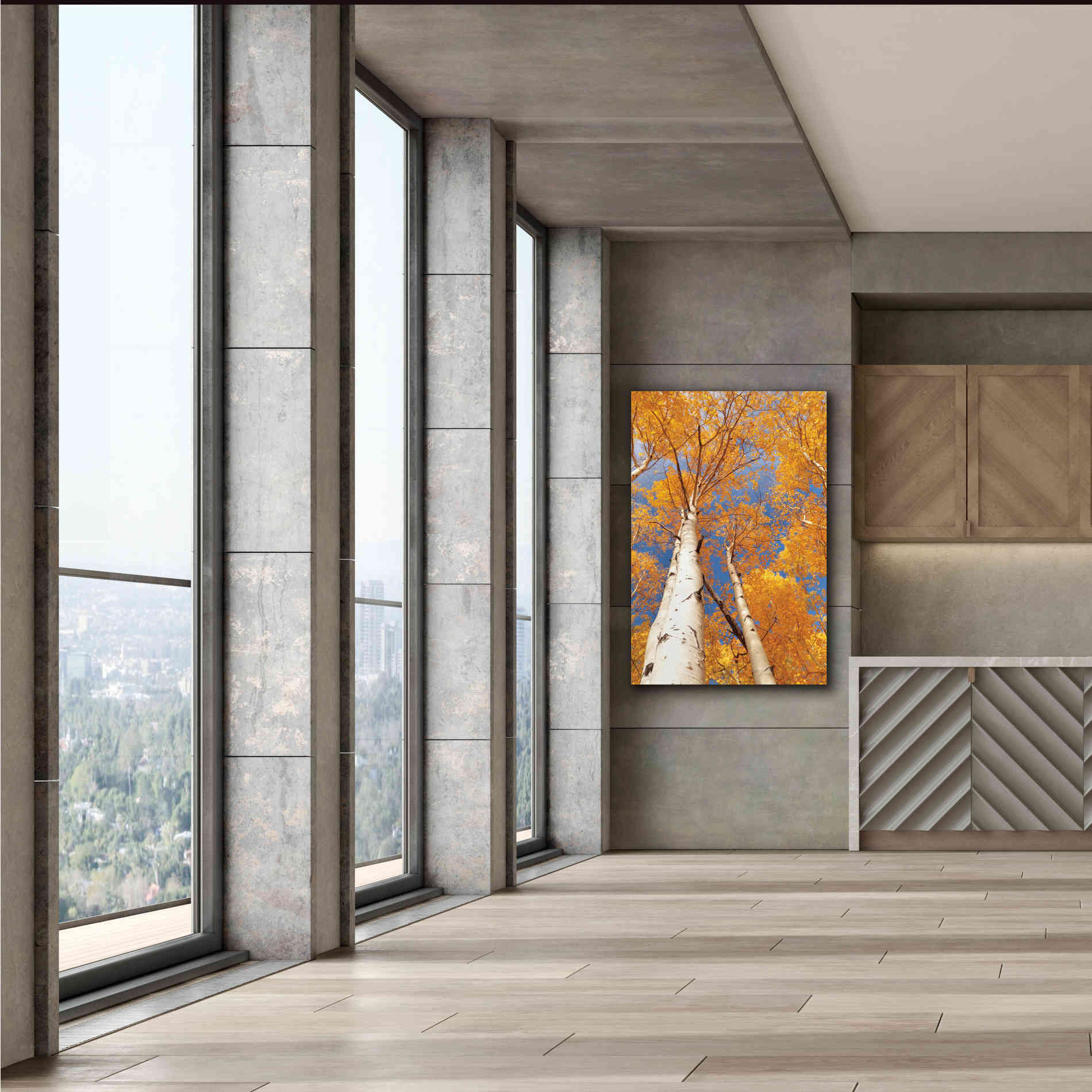 'Aspen I' by Lori Deiter, Canvas Wall Art,40 x 60