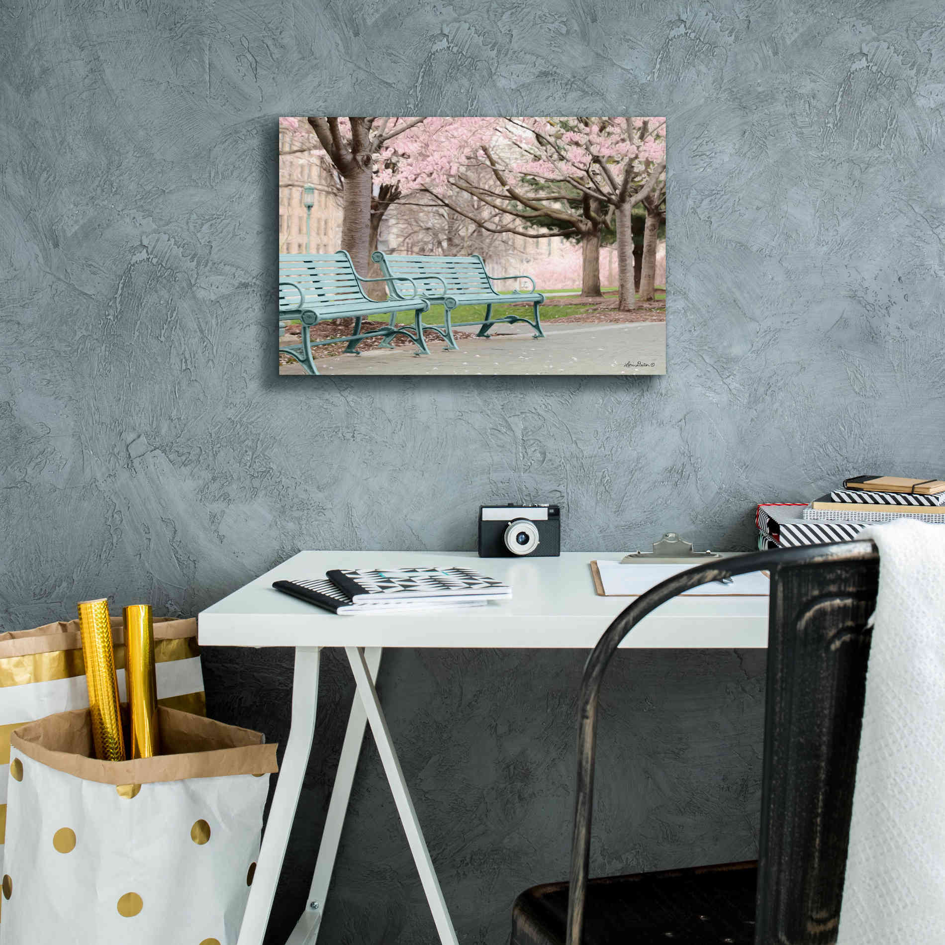 'Sheep Ranch' by Lori Deiter, Canvas Wall Art,18 x 12