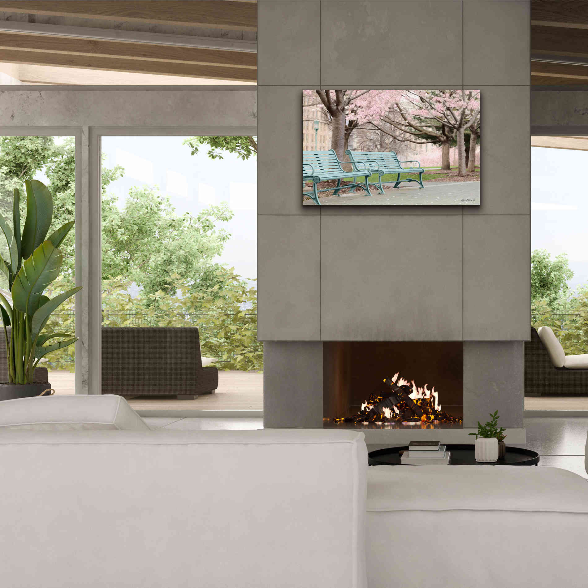 'Sheep Ranch' by Lori Deiter, Canvas Wall Art,40 x 26