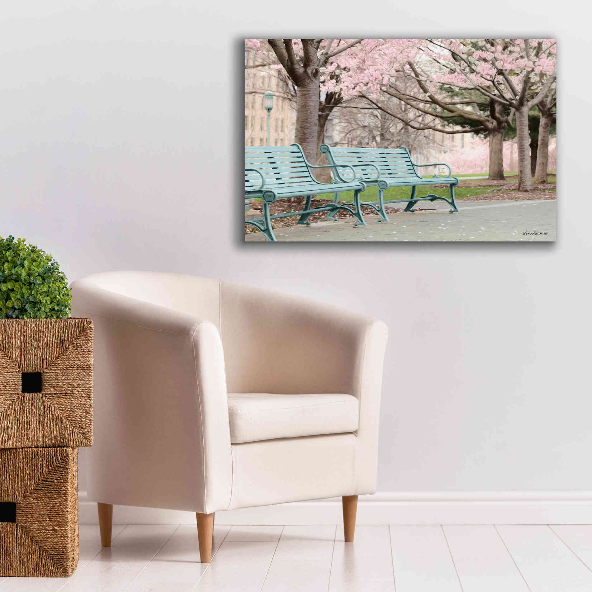 'Sheep Ranch' by Lori Deiter, Canvas Wall Art,40 x 26