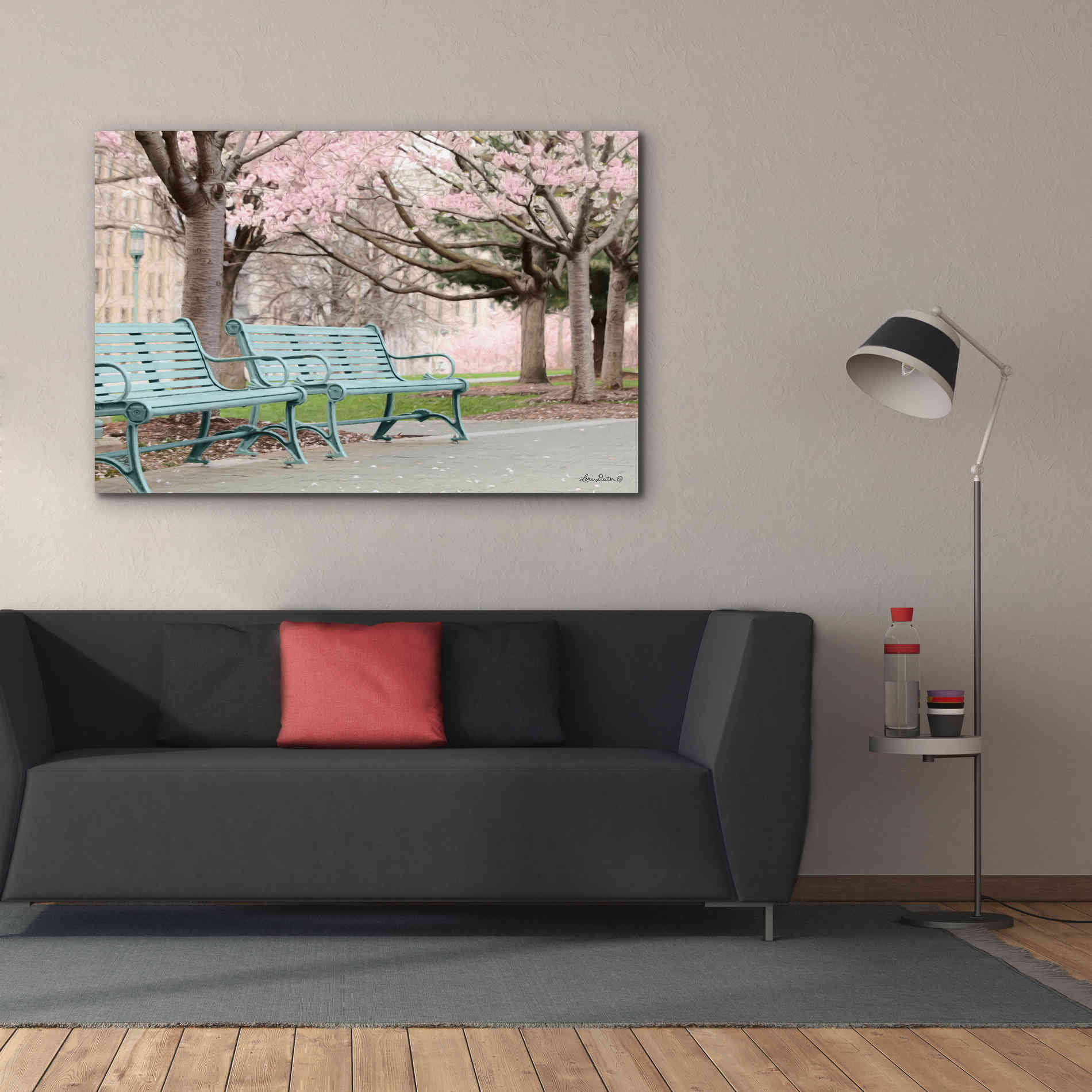 'Sheep Ranch' by Lori Deiter, Canvas Wall Art,60 x 40