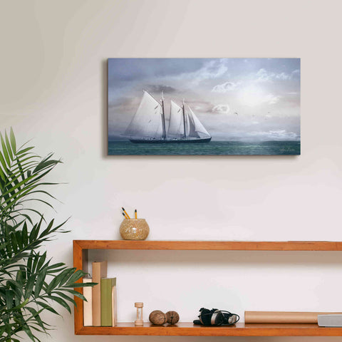 Image of 'Adventure on the Seas' by Lori Deiter, Canvas Wall Art,24 x 12