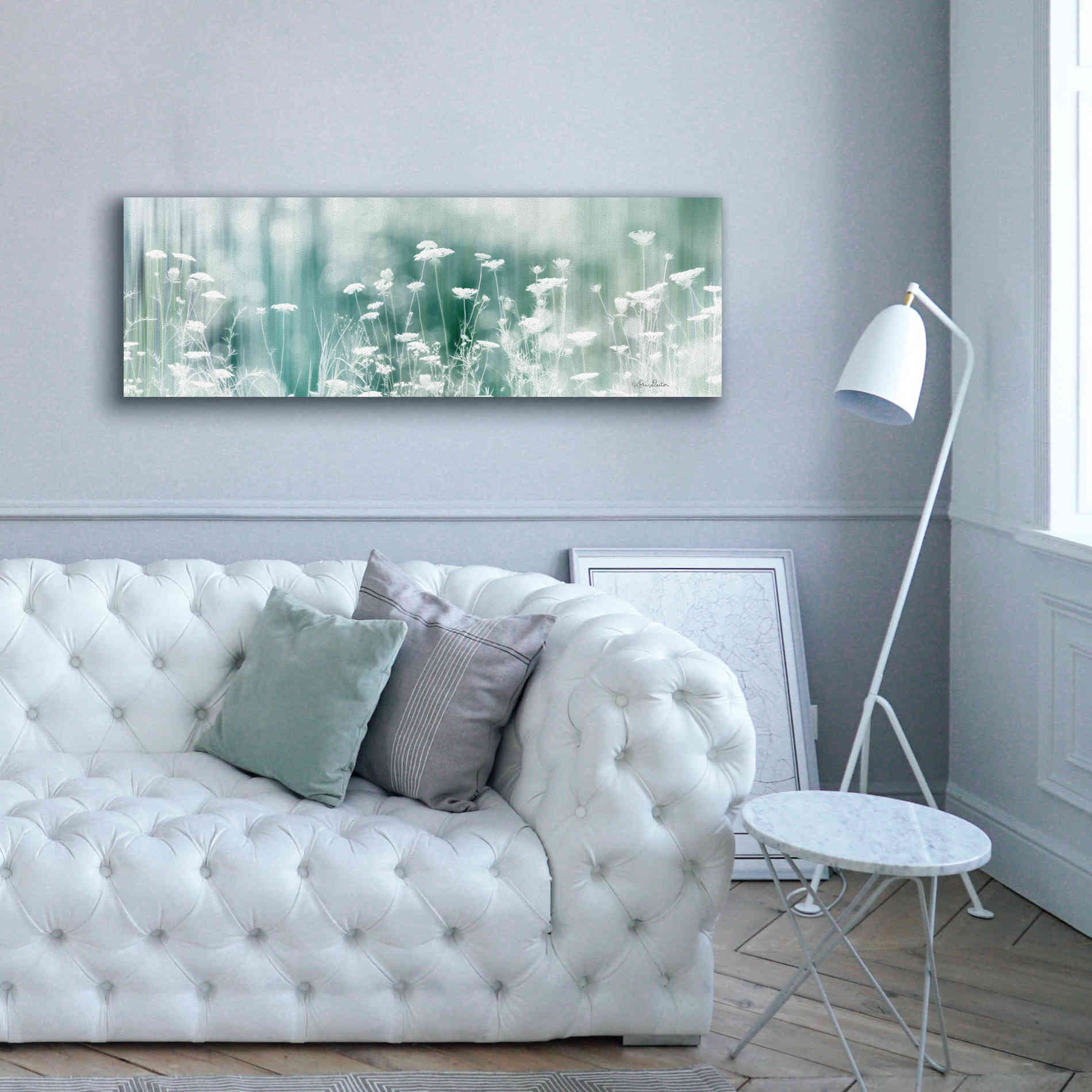 'Dreamy Meadow' by Lori Deiter, Canvas Wall Art,60 x 20