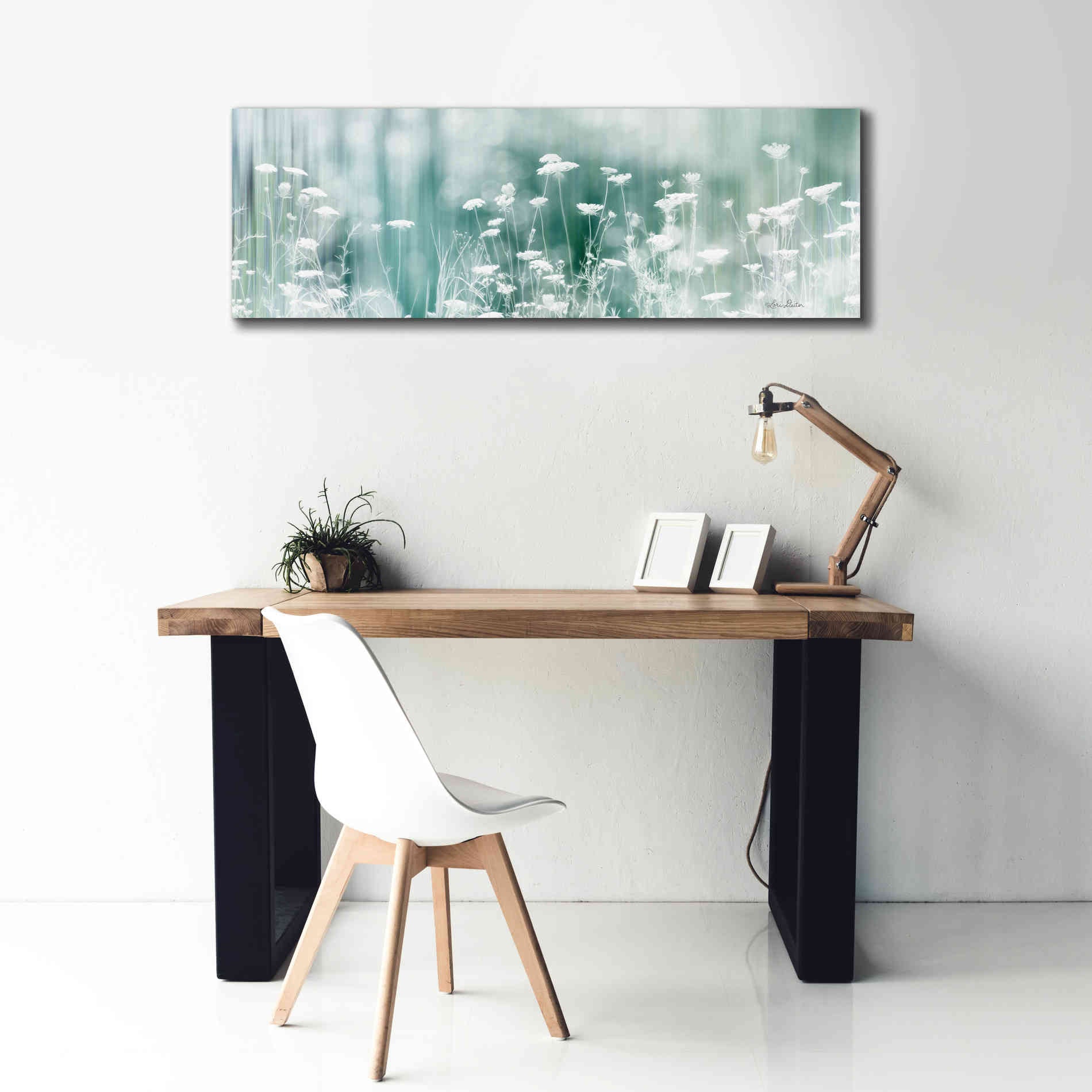 'Dreamy Meadow' by Lori Deiter, Canvas Wall Art,60 x 20