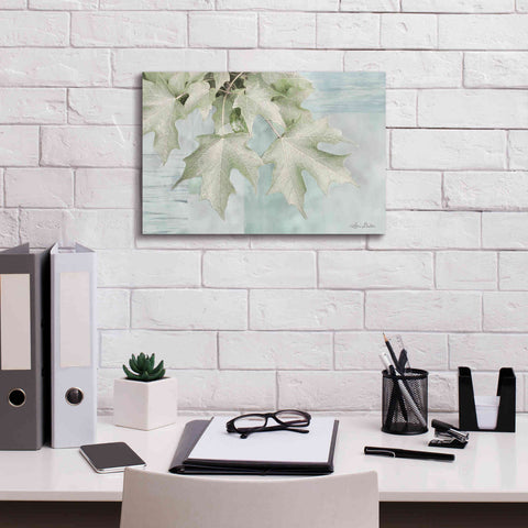 Image of 'The Maple Leaves' by Lori Deiter, Canvas Wall Art,18 x 12