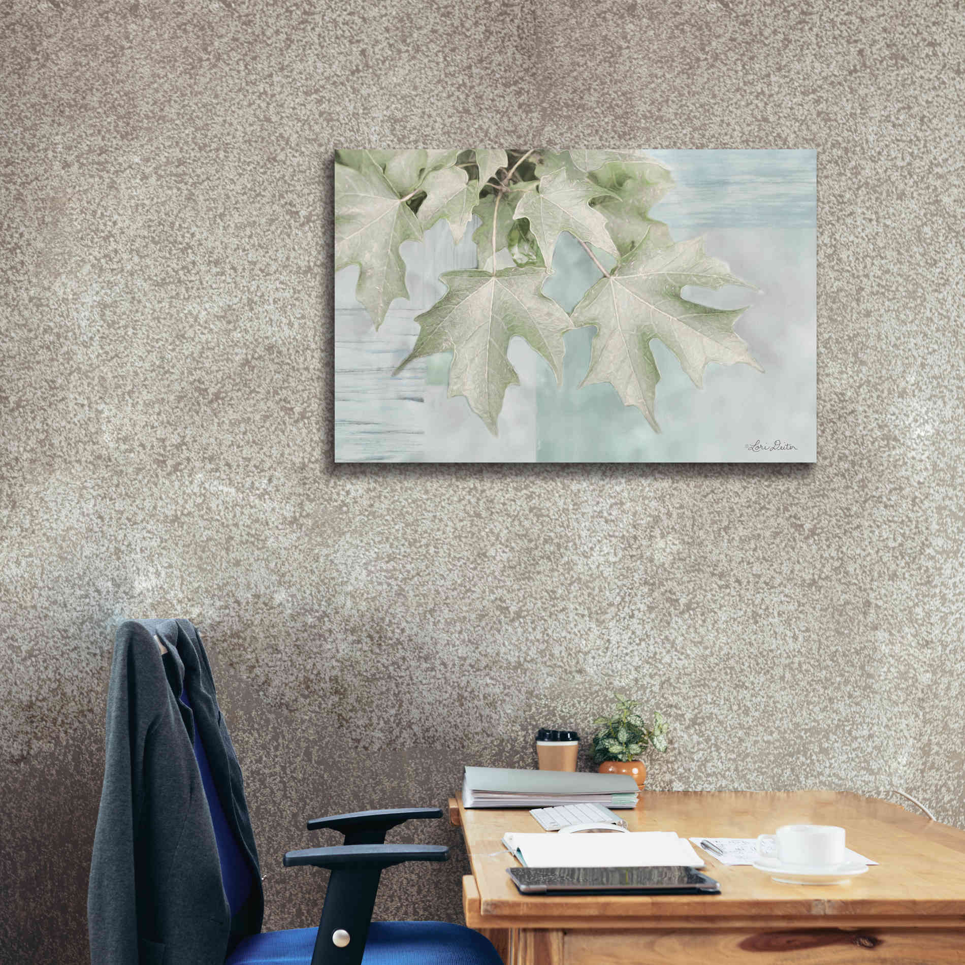 'The Maple Leaves' by Lori Deiter, Canvas Wall Art,40 x 26