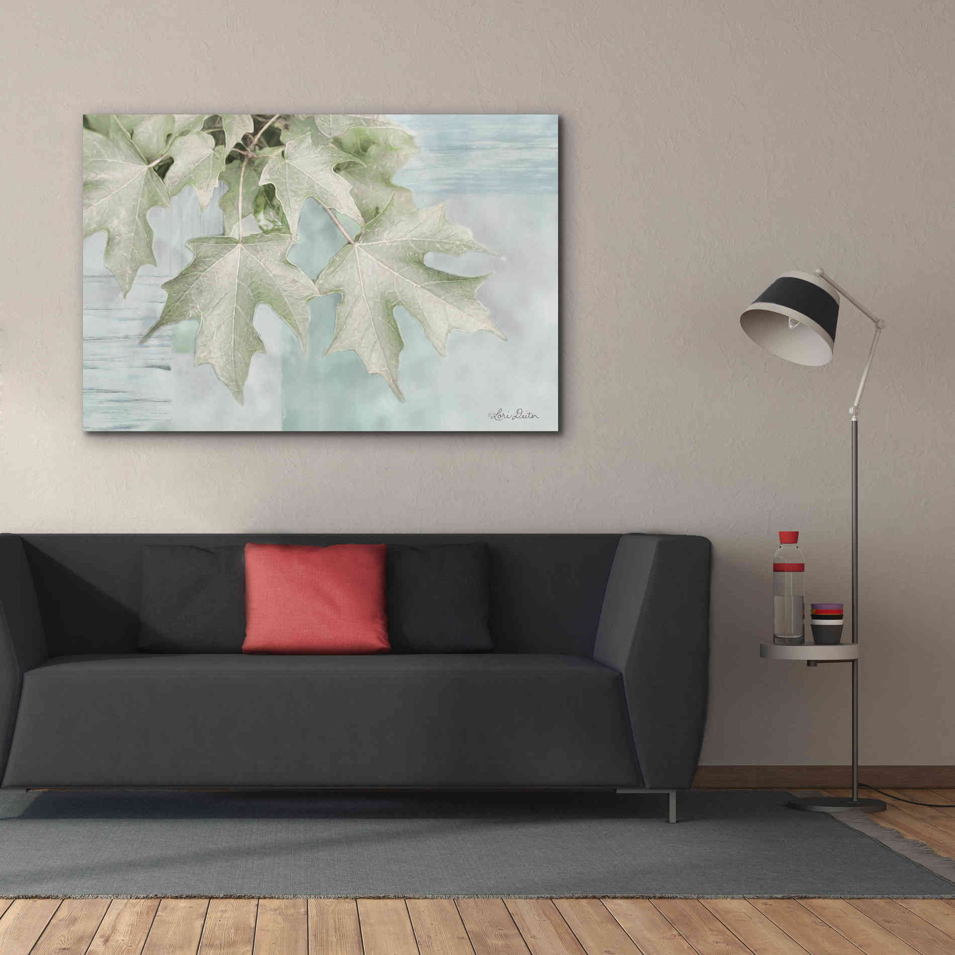 'The Maple Leaves' by Lori Deiter, Canvas Wall Art,60 x 40
