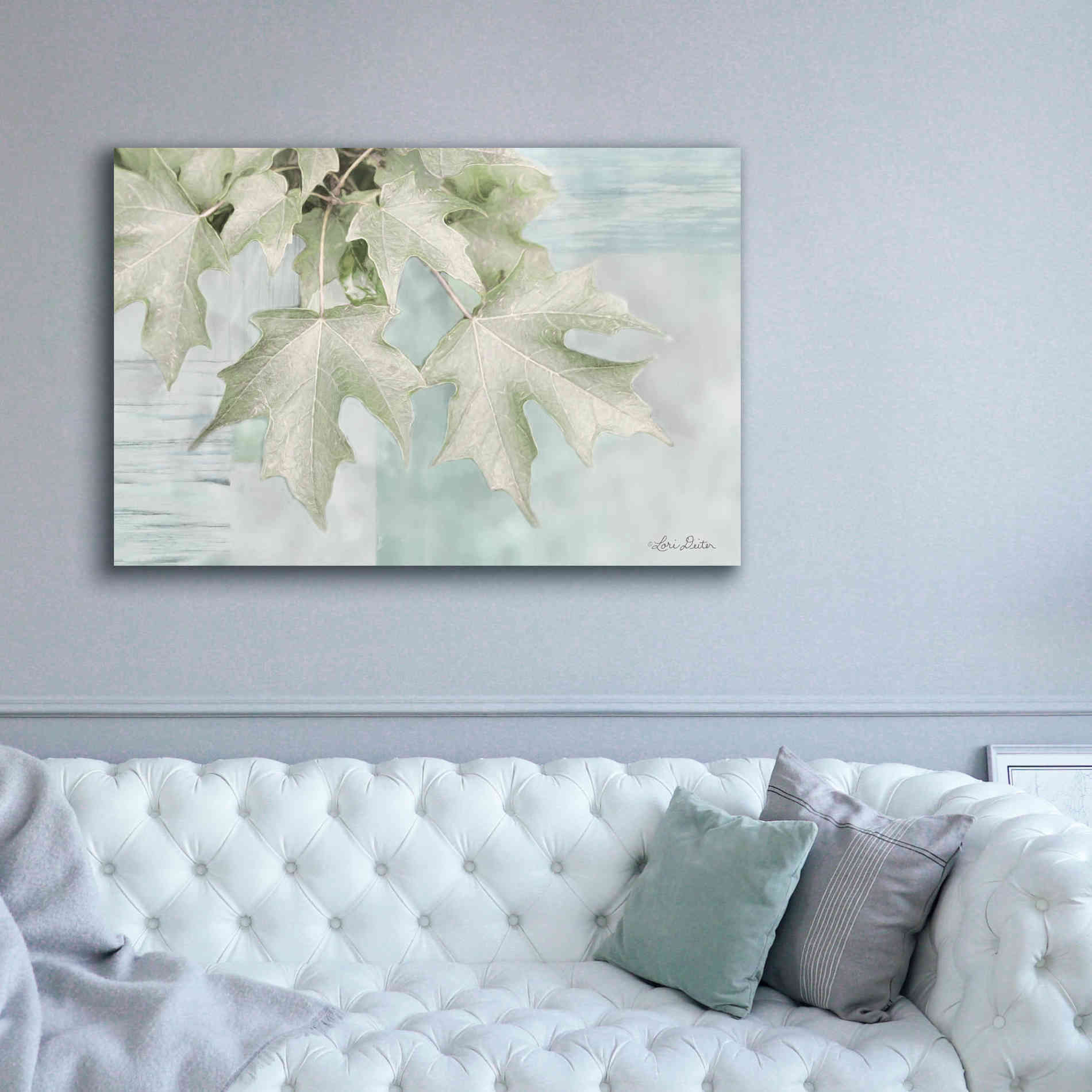 'The Maple Leaves' by Lori Deiter, Canvas Wall Art,60 x 40
