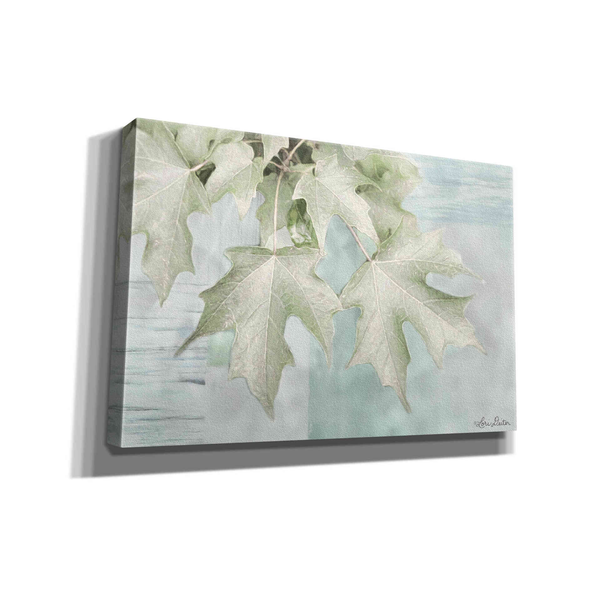 'The Maple Leaves' by Lori Deiter, Canvas Wall Art