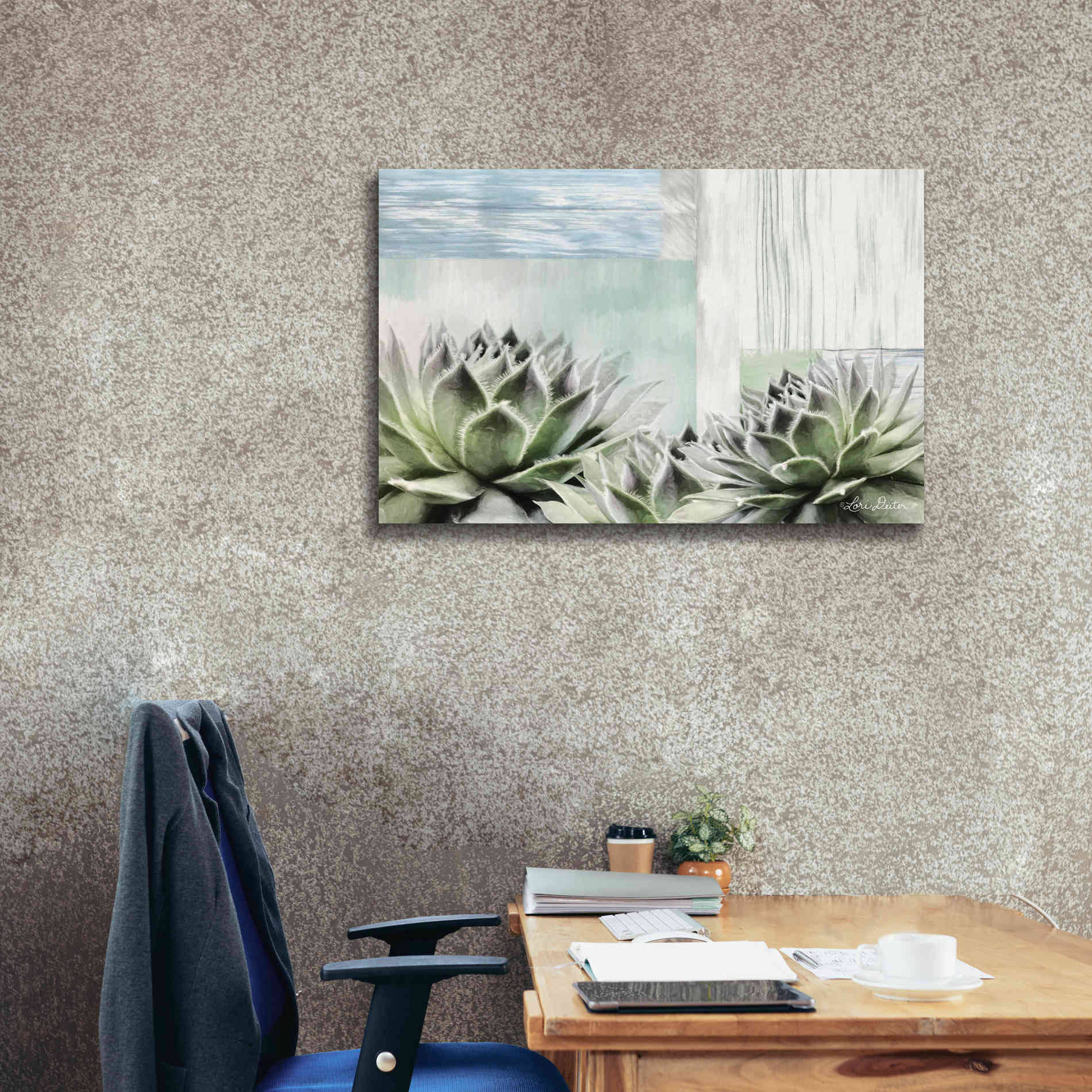 'Grow in Grace' by Lori Deiter, Canvas Wall Art,40 x 26