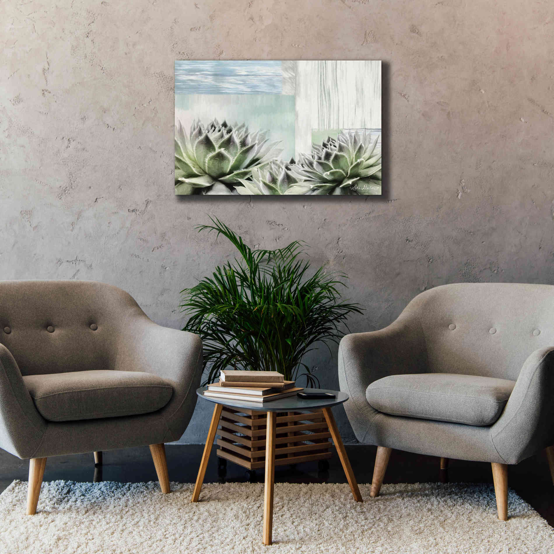 'Grow in Grace' by Lori Deiter, Canvas Wall Art,40 x 26