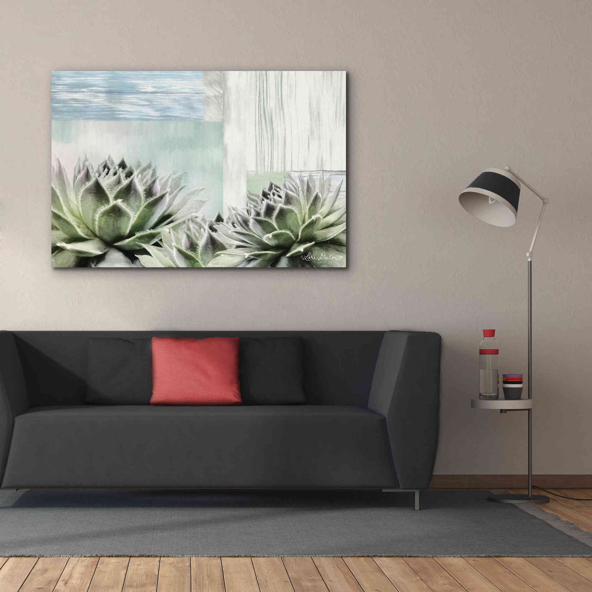 'Grow in Grace' by Lori Deiter, Canvas Wall Art,60 x 40