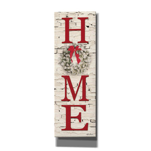 'Christmas Home Vertical II' by Lori Deiter, Canvas Wall Art