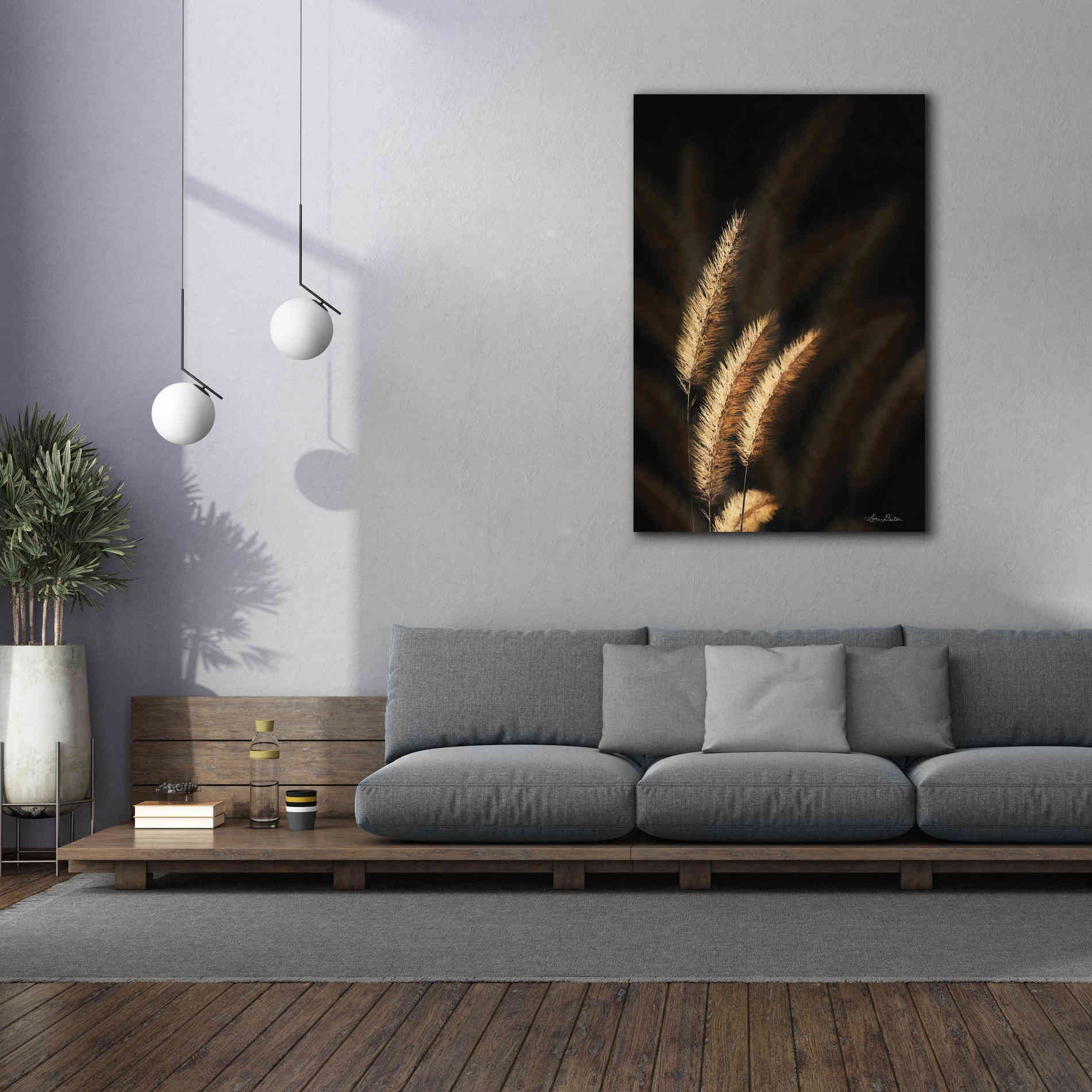 'Golden Grass III' by Lori Deiter, Canvas Wall Art,40 x 60