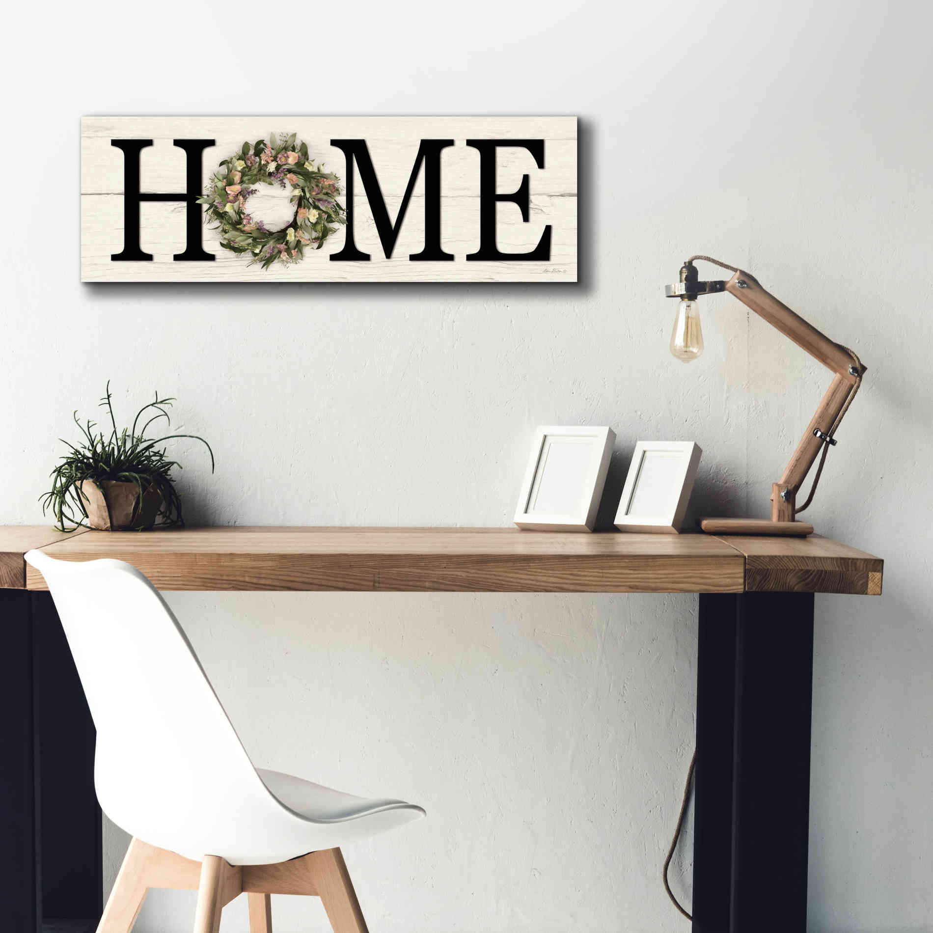 'Summer Home' by Lori Deiter, Canvas Wall Art,36 x 12