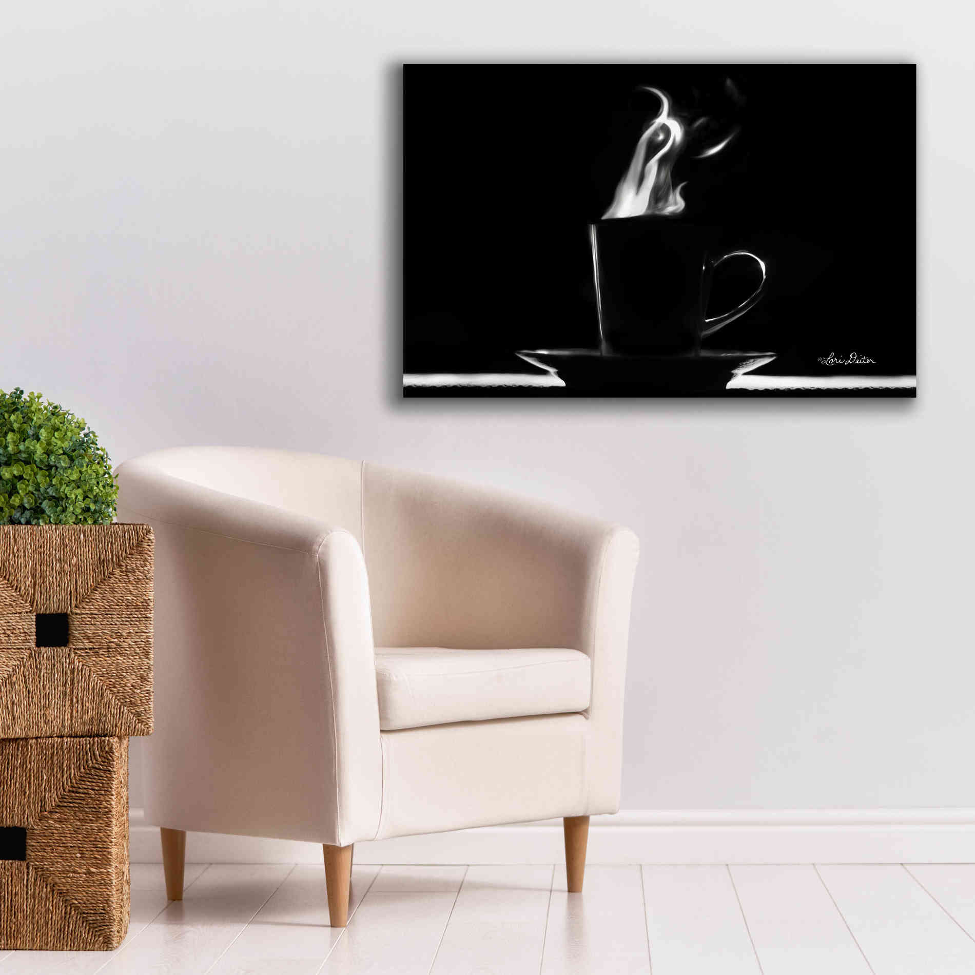'Coffee Time I' by Lori Deiter, Canvas Wall Art,40 x 26