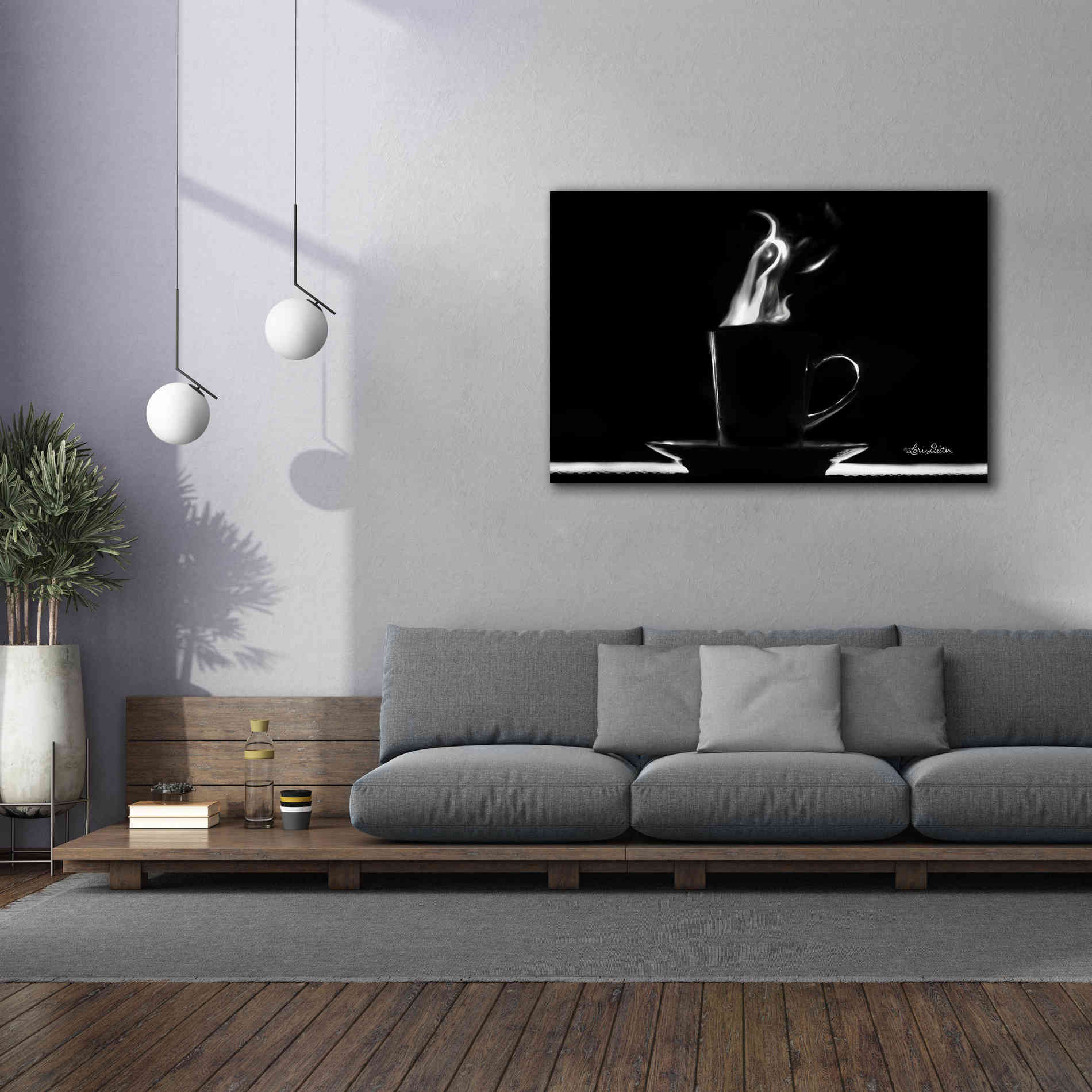 'Coffee Time I' by Lori Deiter, Canvas Wall Art,60 x 40
