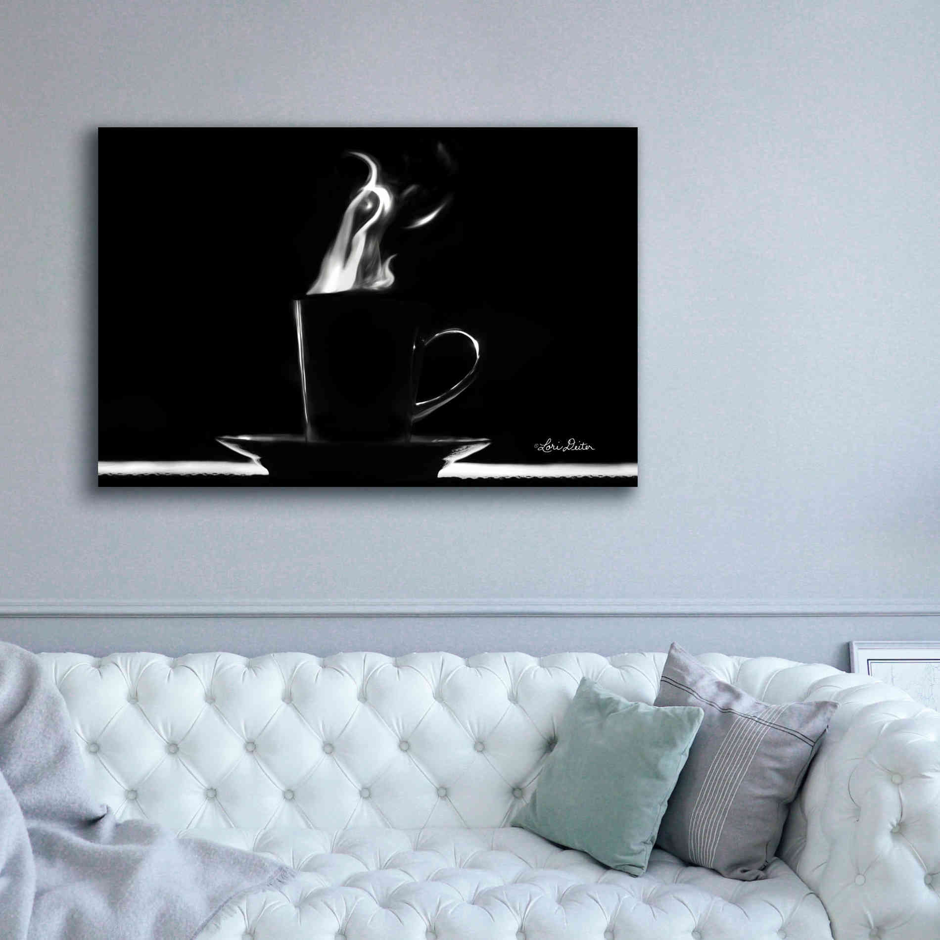 'Coffee Time I' by Lori Deiter, Canvas Wall Art,60 x 40