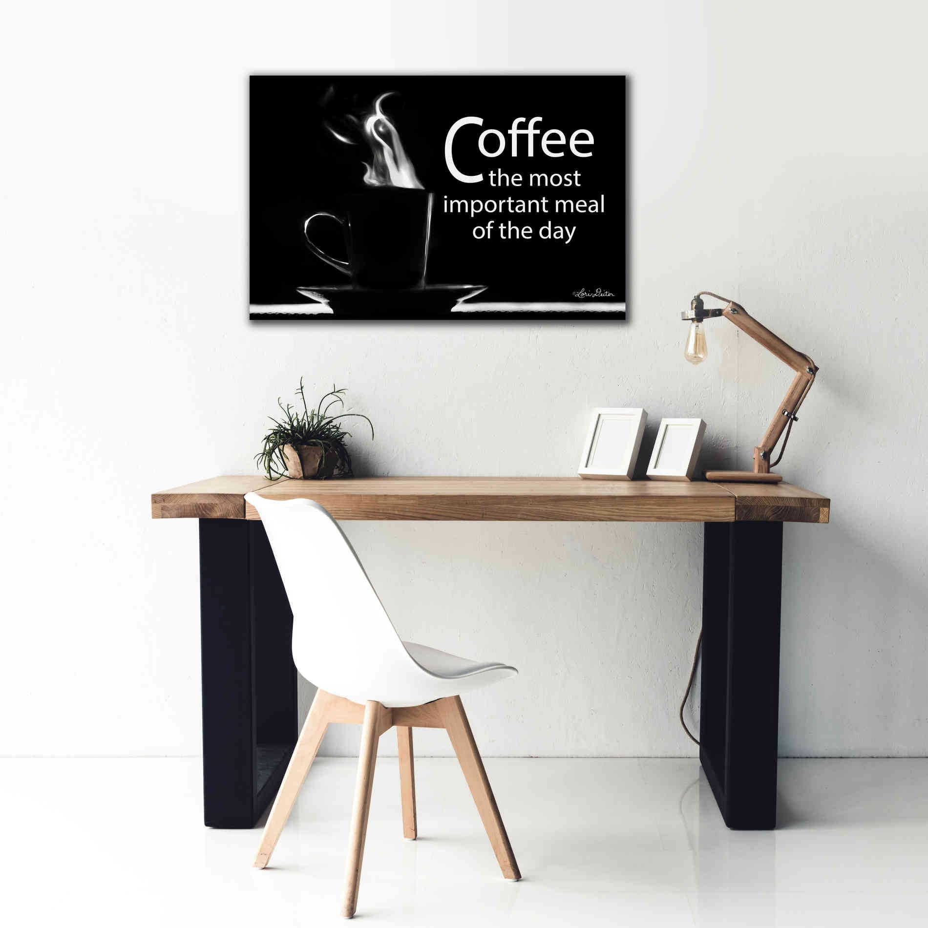 'Most Important Meal' by Lori Deiter, Canvas Wall Art,40 x 26