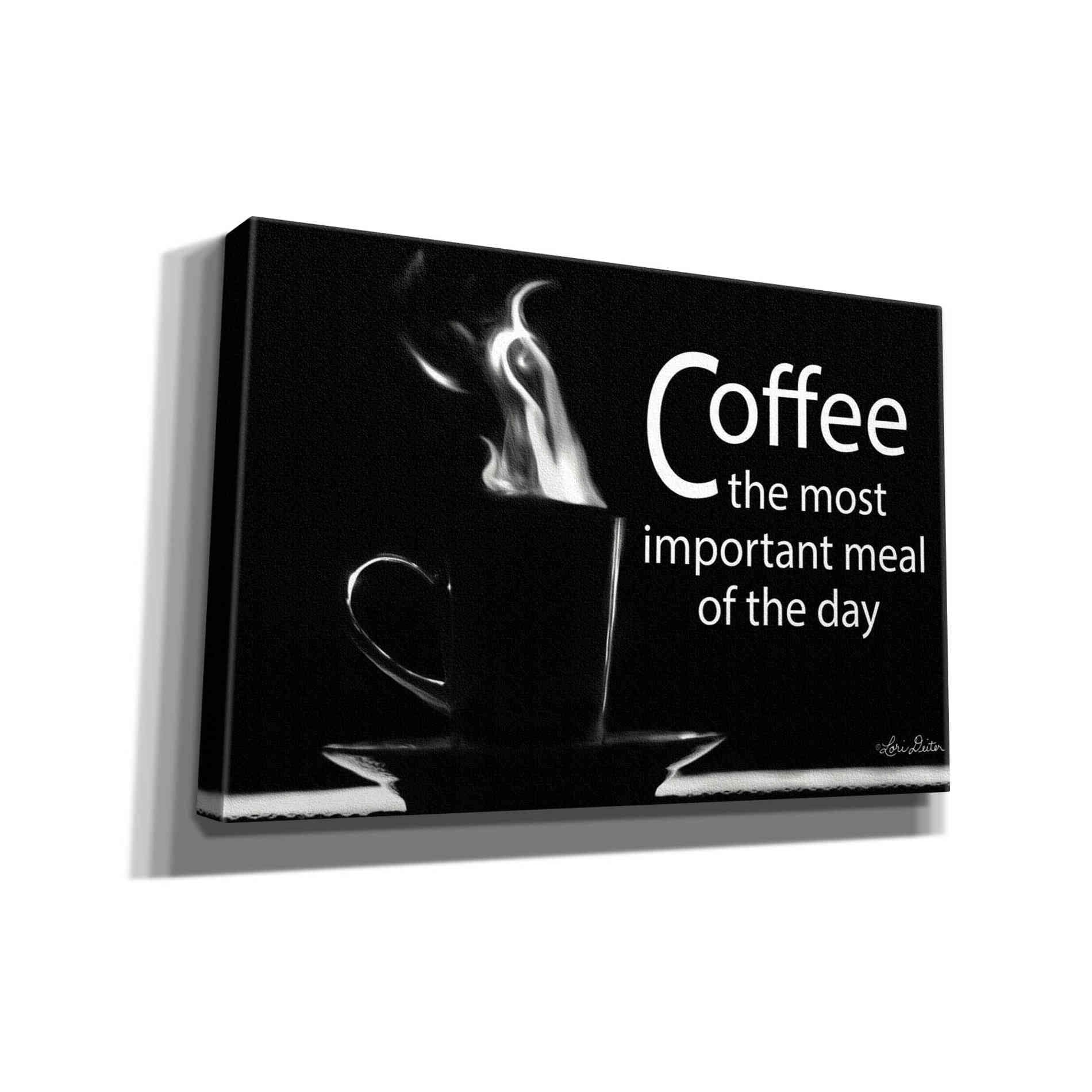 'Most Important Meal' by Lori Deiter, Canvas Wall Art