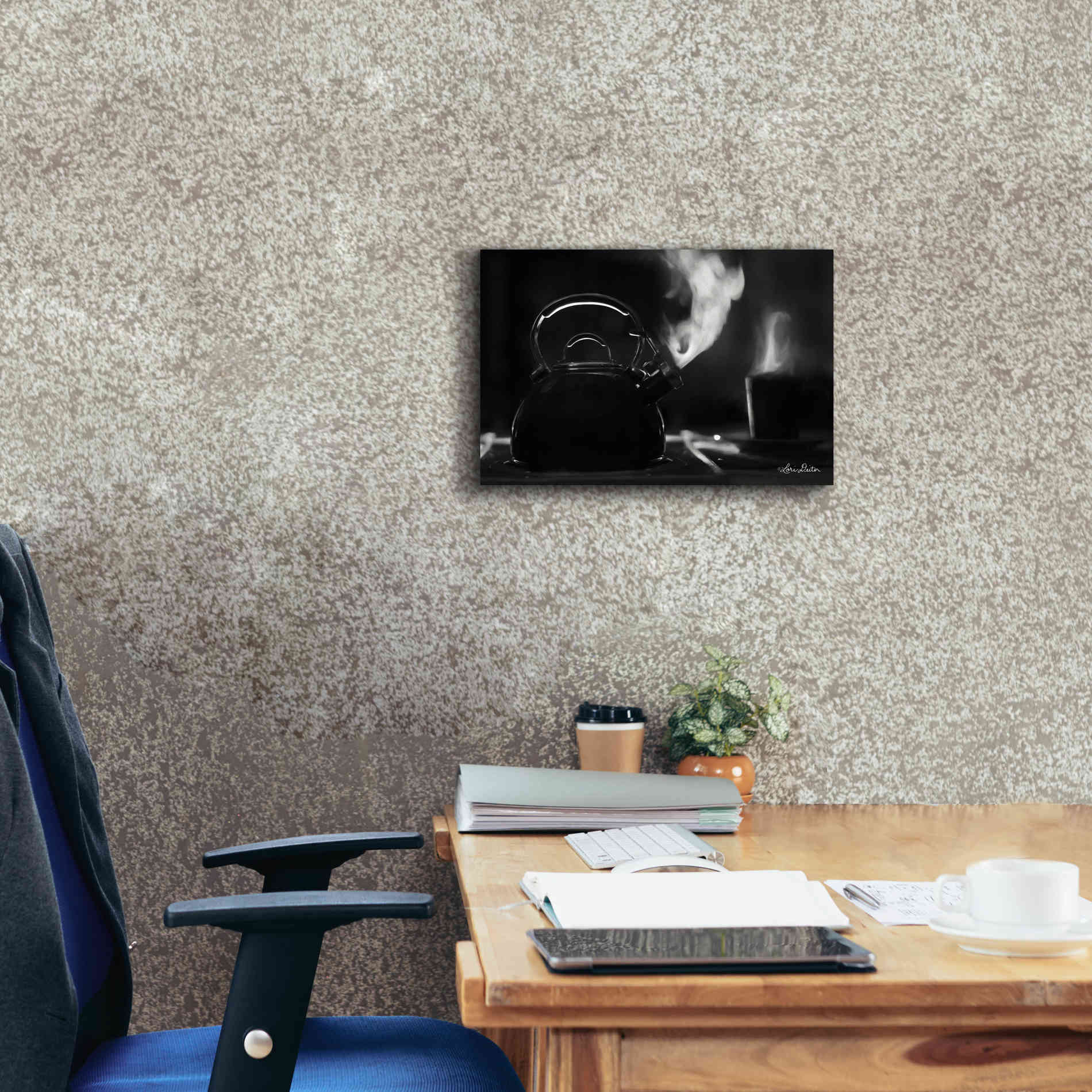 'Tea Time I' by Lori Deiter, Canvas Wall Art,18 x 12