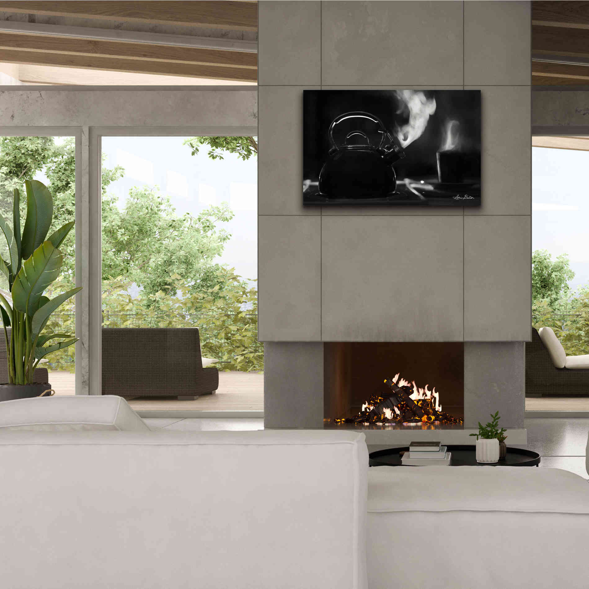 'Tea Time I' by Lori Deiter, Canvas Wall Art,40 x 26