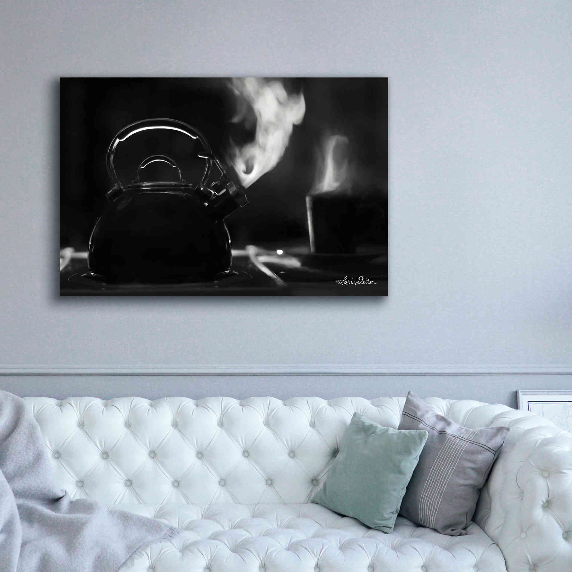 'Tea Time I' by Lori Deiter, Canvas Wall Art,60 x 40