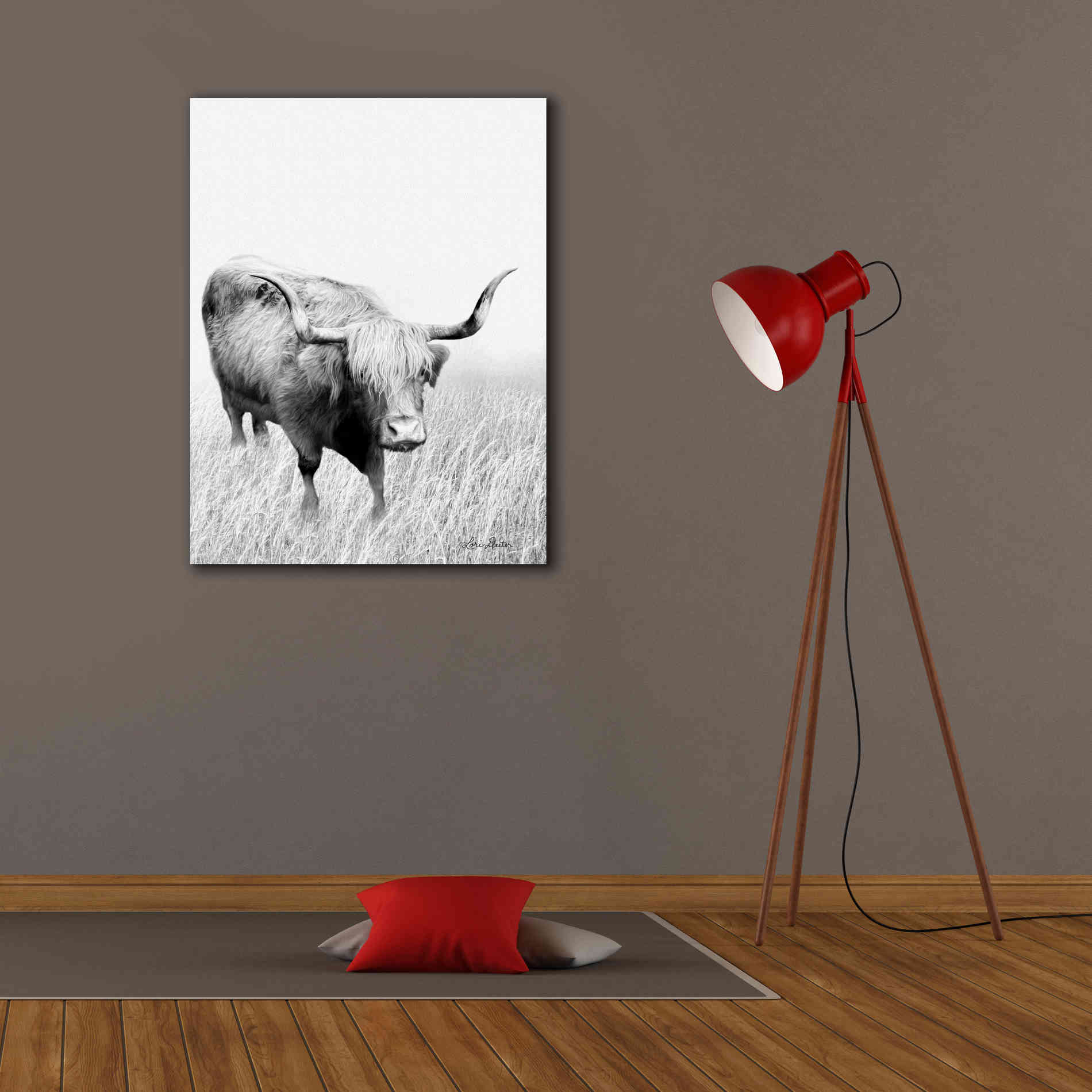 'Kiss My Hairy Face' by Lori Deiter, Canvas Wall Art,26 x 34