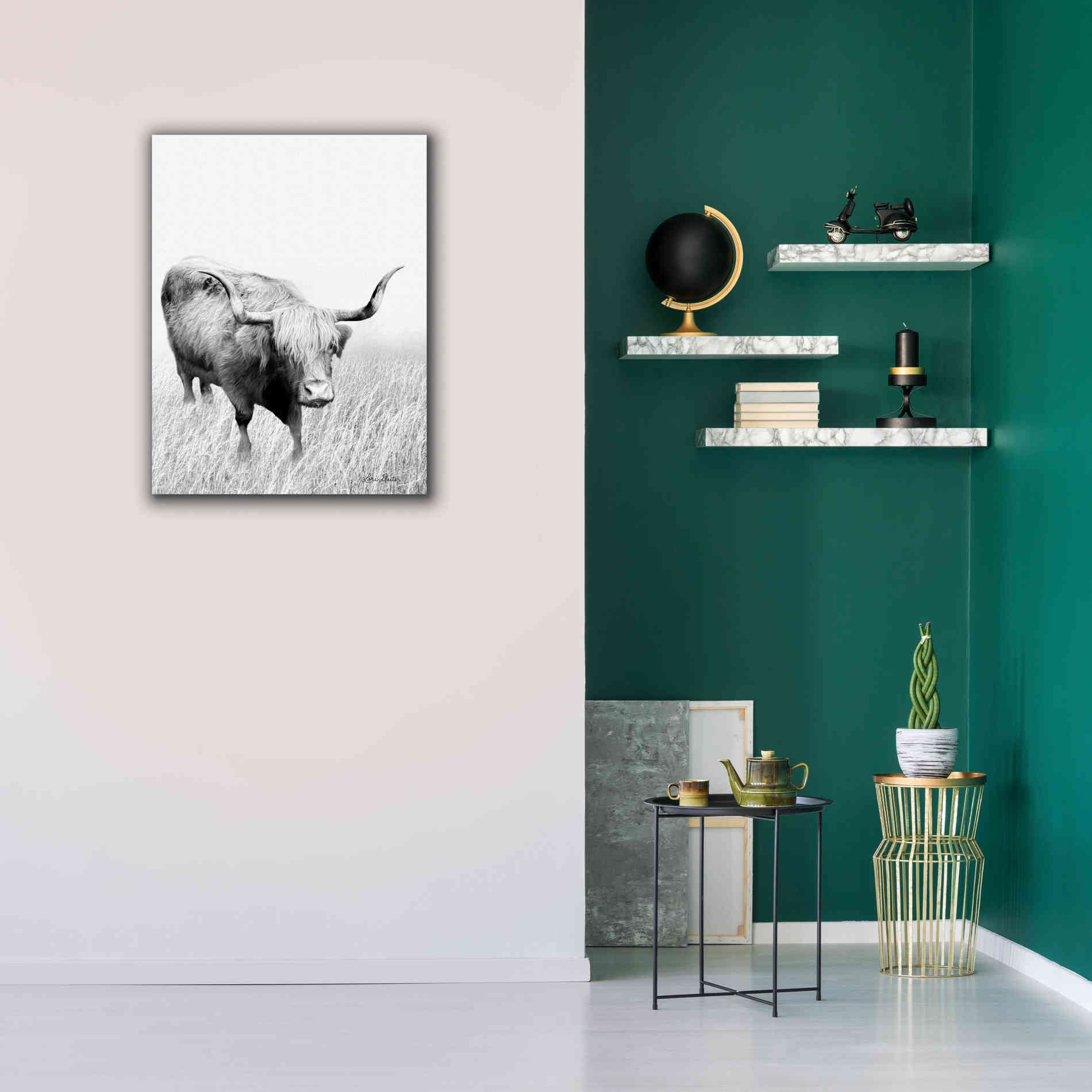 'Kiss My Hairy Face' by Lori Deiter, Canvas Wall Art,26 x 34