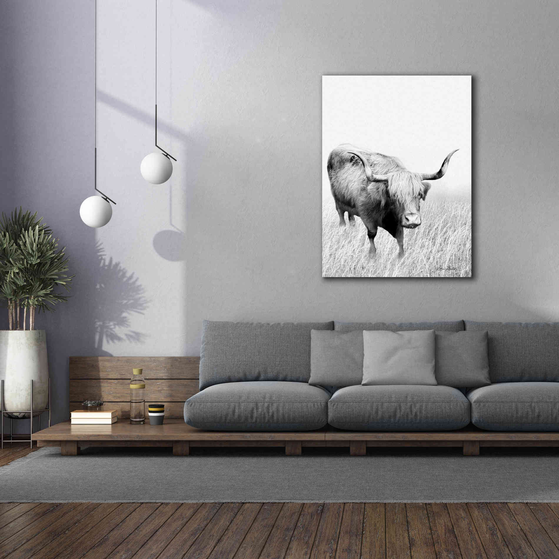 'Kiss My Hairy Face' by Lori Deiter, Canvas Wall Art,40 x 54