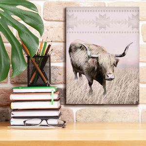 'Rosie the Cow' by Lori Deiter, Canvas Wall Art,12 x 16