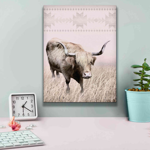 Image of 'Rosie the Cow' by Lori Deiter, Canvas Wall Art,12 x 16