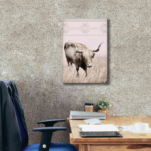 Image of 'Rosie the Cow' by Lori Deiter, Canvas Wall Art,18 x 26