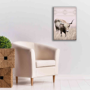 'Rosie the Cow' by Lori Deiter, Canvas Wall Art,18 x 26