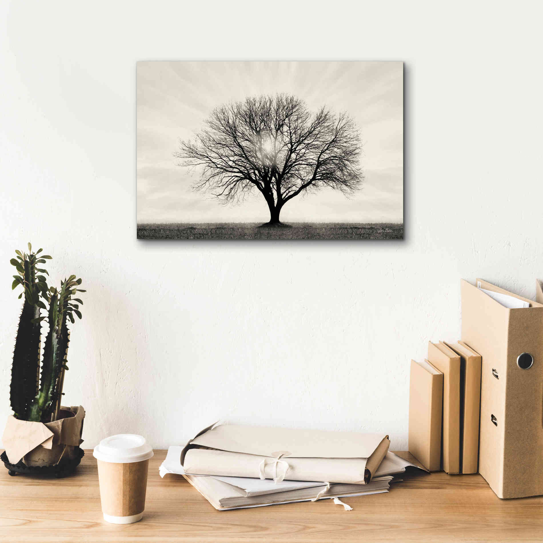 'Grow in Different Directions' by Lori Deiter, Canvas Wall Art,18 x 12