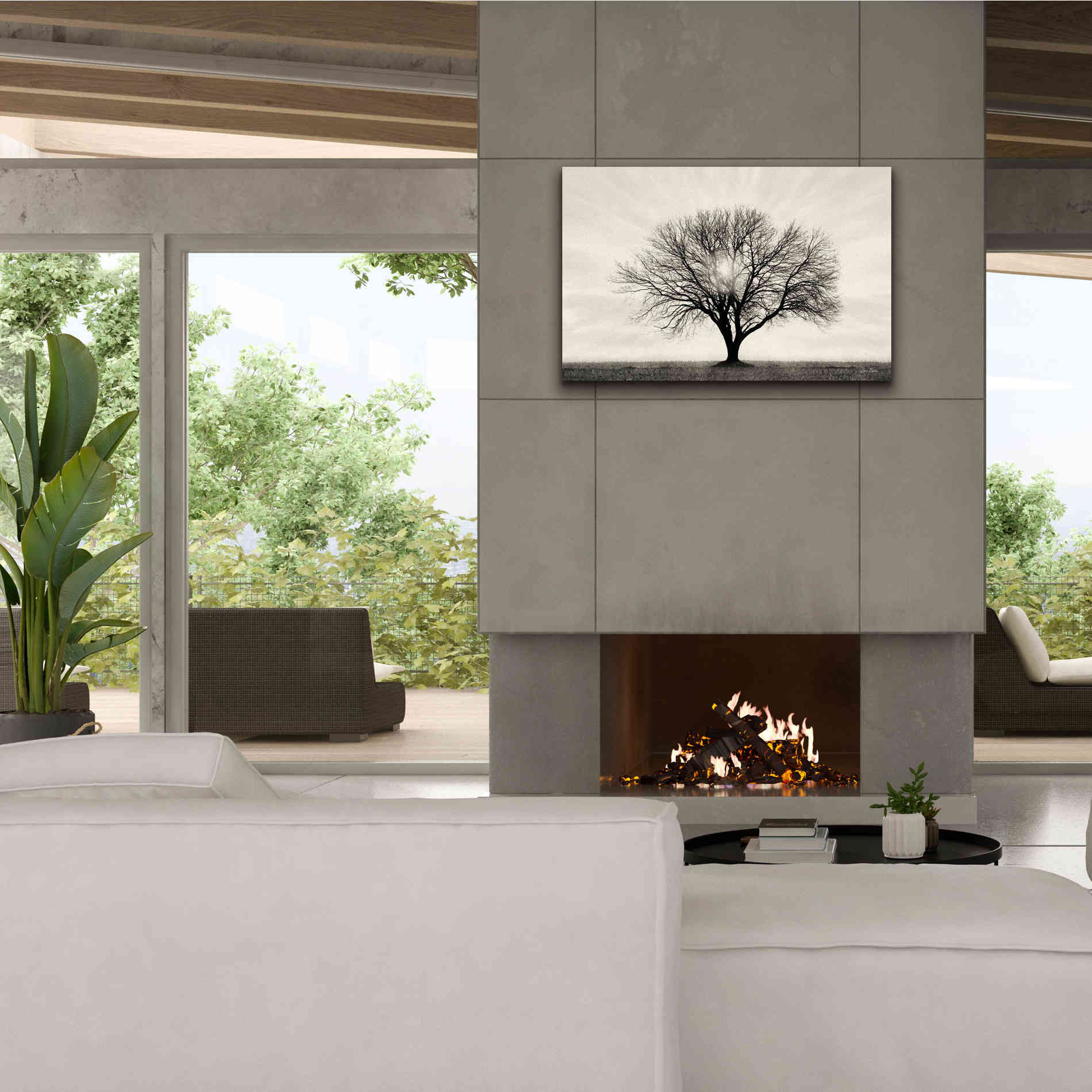 'Grow in Different Directions' by Lori Deiter, Canvas Wall Art,40 x 26