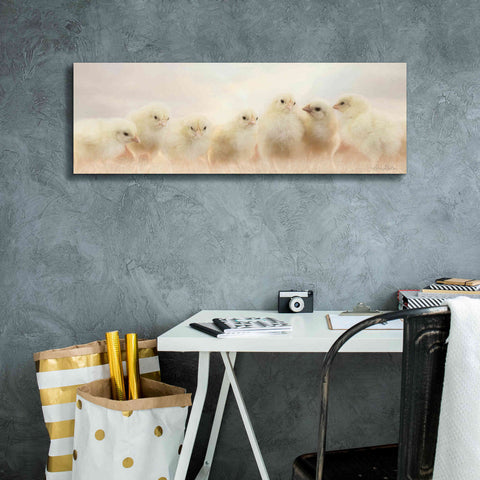 Image of 'Spring Line Up' by Lori Deiter, Canvas Wall Art,36 x 12