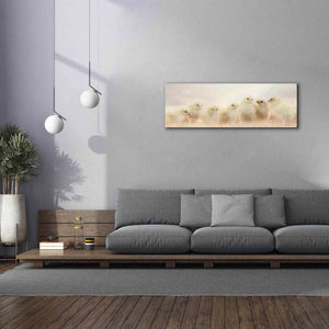 'Spring Line Up' by Lori Deiter, Canvas Wall Art,60 x 20