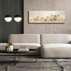 'Spring Line Up' by Lori Deiter, Canvas Wall Art,60 x 20