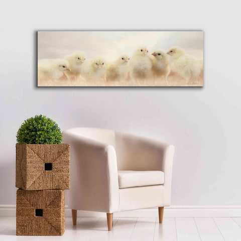Image of 'Spring Line Up' by Lori Deiter, Canvas Wall Art,60 x 20