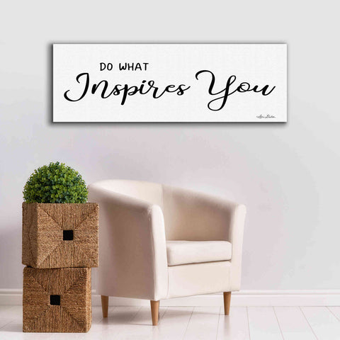 Image of 'Do What Inspires You' by Lori Deiter, Canvas Wall Art,60 x 20